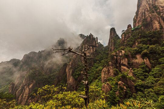 中国江西上饶三清山风光