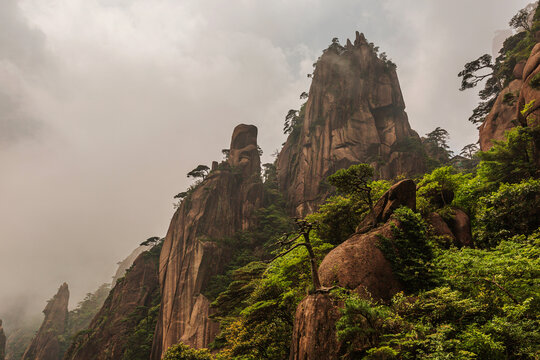 中国江西上饶三清山风光