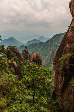 中国江西上饶三清山风光