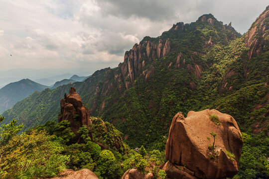 中国江西上饶三清山风光