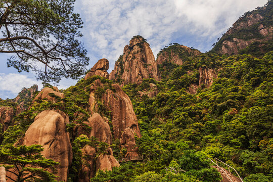 中国江西上饶三清山风光