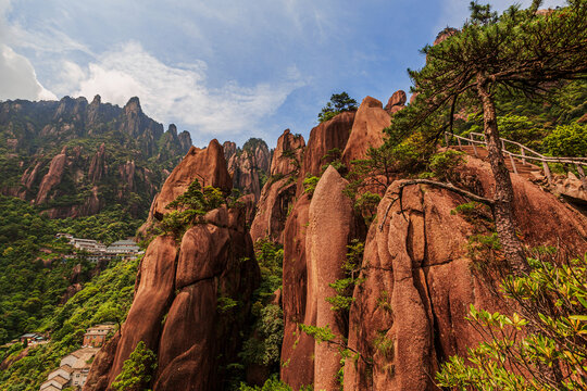 中国江西上饶三清山风光