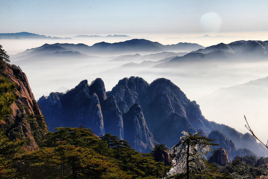 黄山美景