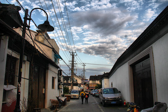 苏州平江路老街老巷