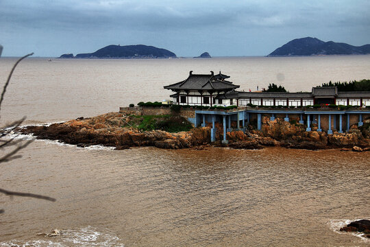 普陀山海滩景色