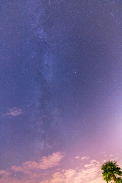 瑞士日内瓦湖星空银河