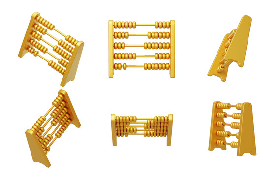 算盘计算财务实用计算盘3D