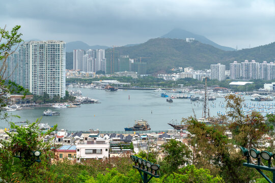 海南三亚现代城市景观