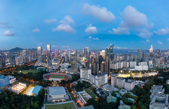 深圳南山科技园夜景