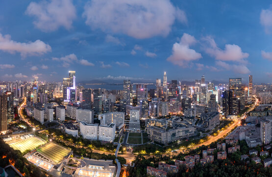 深圳市南山区粤海街道全景