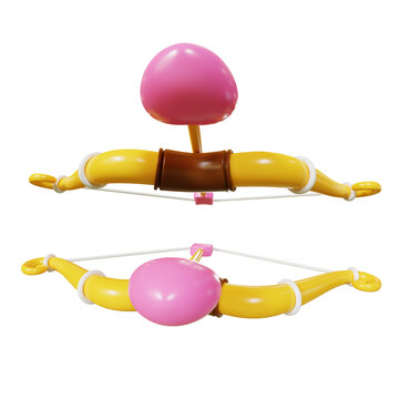 天使七夕節(jié)日愛(ài)情射箭喜歡3D