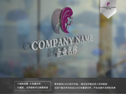 女性logo