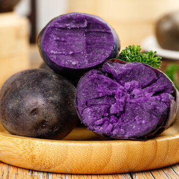 农家紫土豆