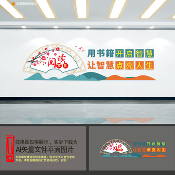 閱覽室文化墻