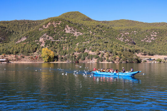 中国云南泸沽湖风景区