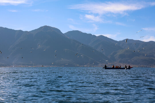 中国云南泸沽湖风景区