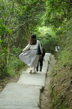 深圳马峦山郊野公园石阶