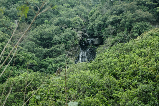 深圳马峦山郊野公园瀑布