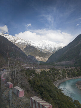 川藏南线波密段车窗外的风景6