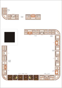 珠宝柜台展示道具