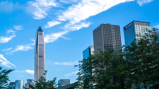 深圳京基城市建筑美景