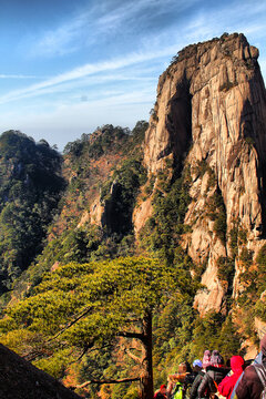 黄山山峦