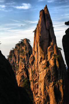 黄山奇峰怪石