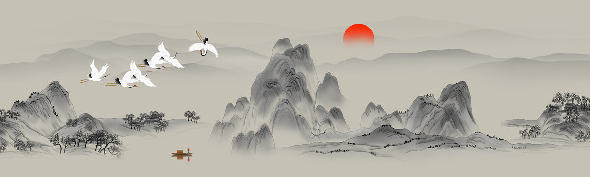 水墨畫