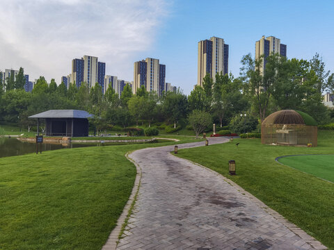 北京朝阳区城市公园