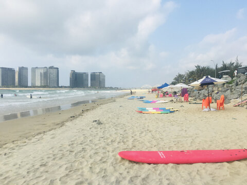 海滩海滨浴场