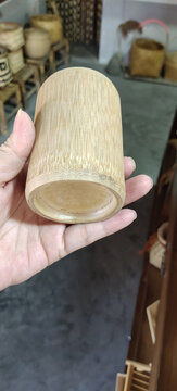 竹制量米筒