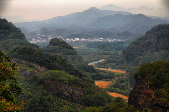 武夷山远眺