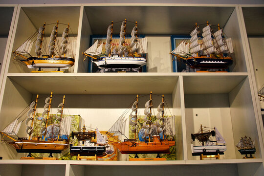 帆船工艺品模型