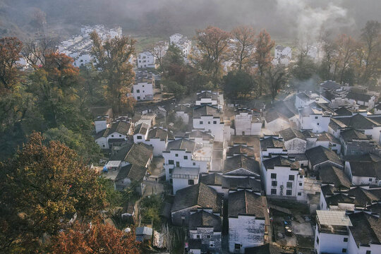 婺源石城清晨