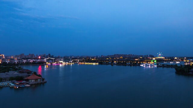 东昌湖夜景