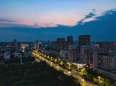 聊城夜景