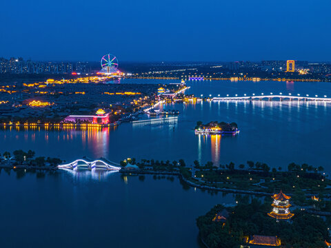 东昌湖夜景