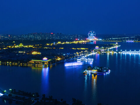 东昌湖夜景