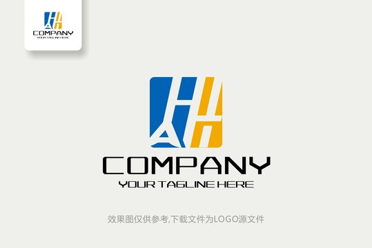 HA字母电子化工网站logo