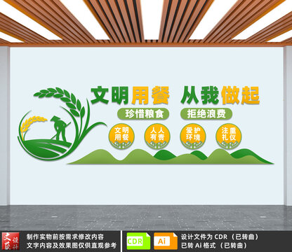 文明用餐從我做起