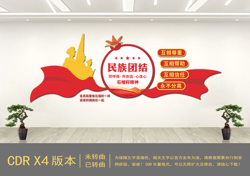 民族團(tuán)結(jié)文化墻