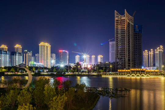 九龙湖夜景