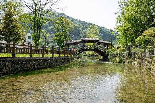 江西永新院下古村风景