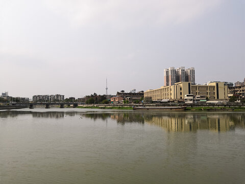 江面风景