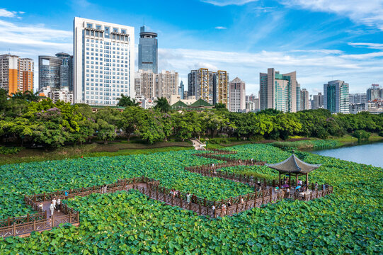 广西南宁南湖公园