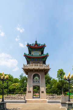 南京和平公园钟楼