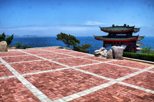 烟台山惹浪亭