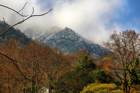 黄山远眺