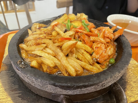 茄子煲仔饭