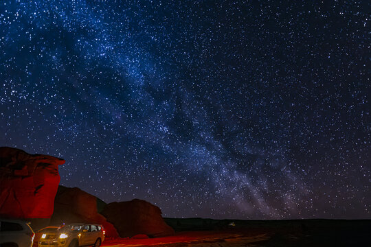 罗布泊夜景